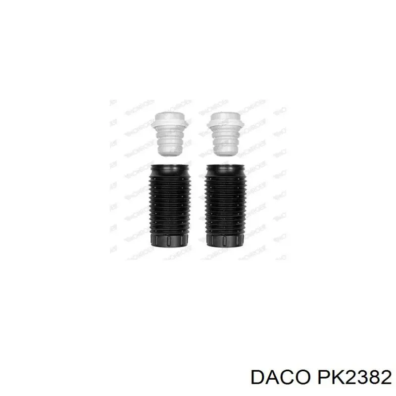 Буфер (отбойник) амортизатора переднего + пыльник PK2382 Daco