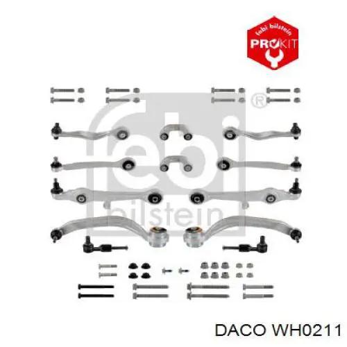 Комплект рычагов передней подвески Daco WH0211 цена, от 184.48 USD