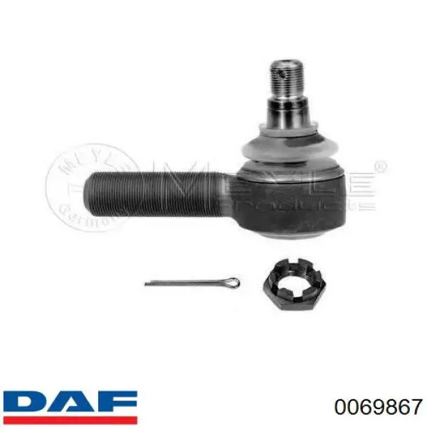 Наконечник продольной рулевой тяги DAF 0069867 цена, от 8.96 USD