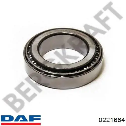 Подшипник задней ступицы 0221664 DAF