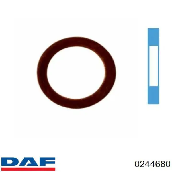0244680 DAF Прокладка сливной пробки поддона двигателя