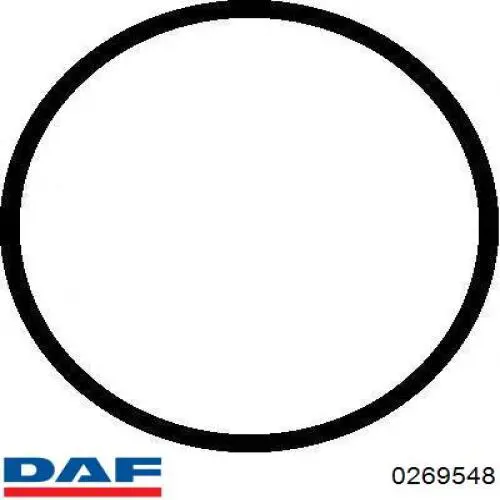 0269548 DAF Прокладка коллектора выпуск