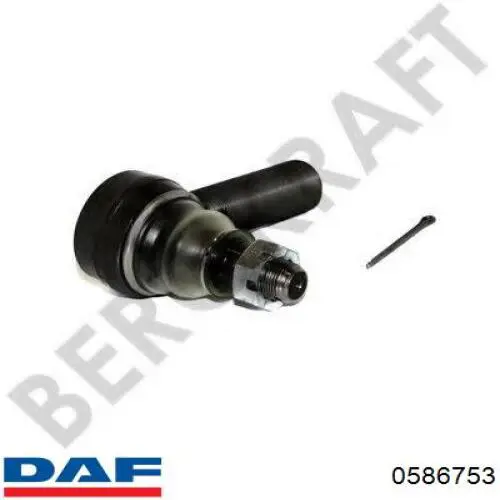 Наконечник центральной рулевой тяги левый 0586753 DAF