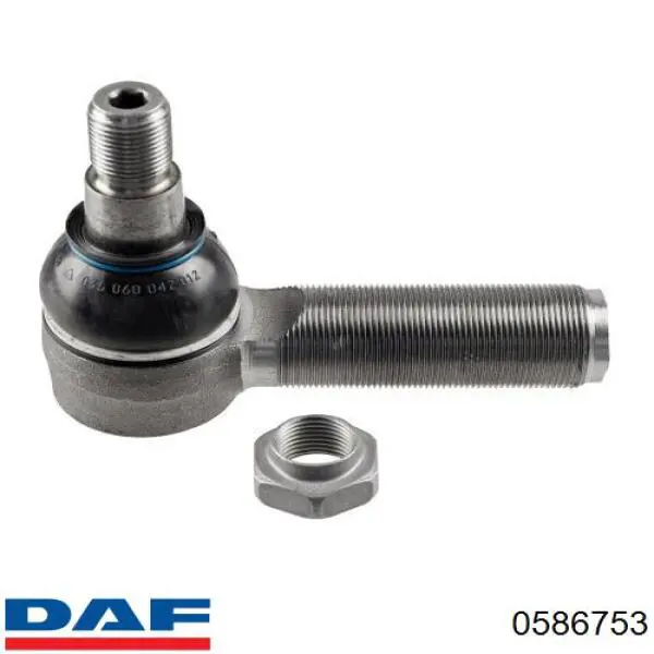 0586753 DAF Наконечник центральной рулевой тяги левый