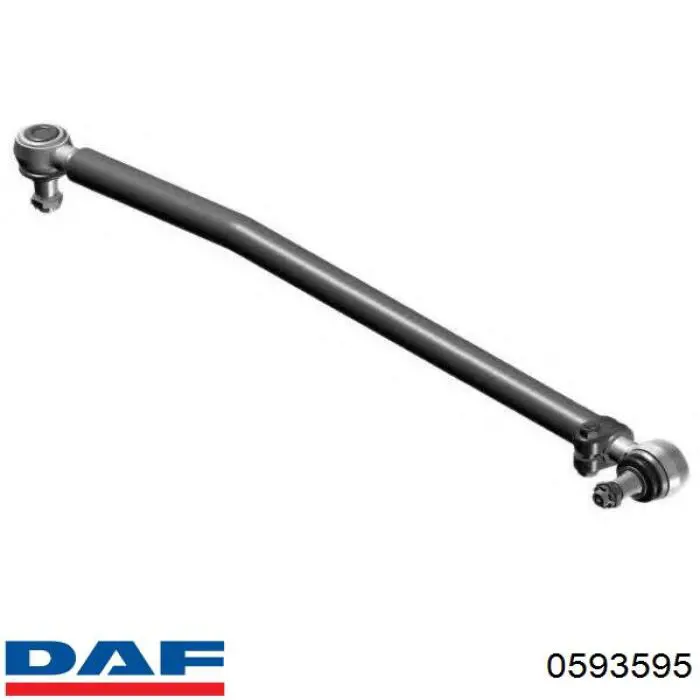 0593595 DAF Втулка пальца задних барабанных тормозных колодок
