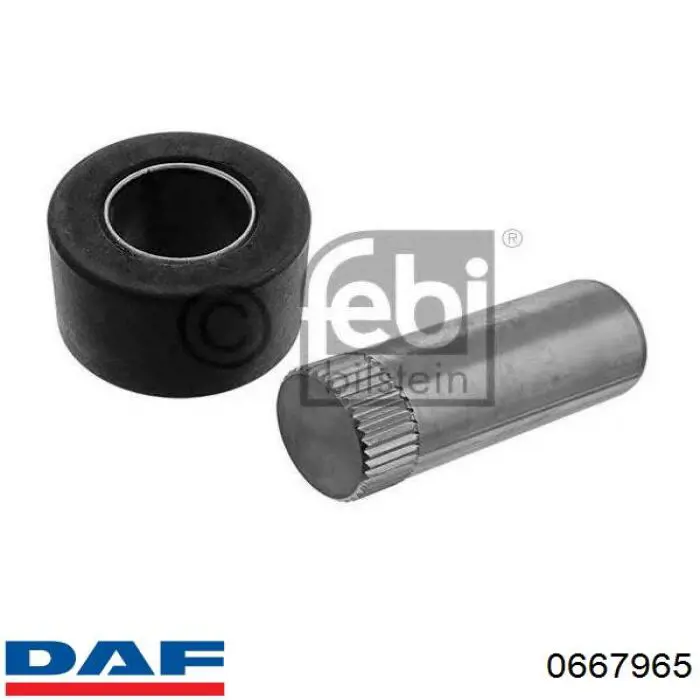Ремкомплект тормозных колодок DAF 0667965 цена, от 3.14 USD
