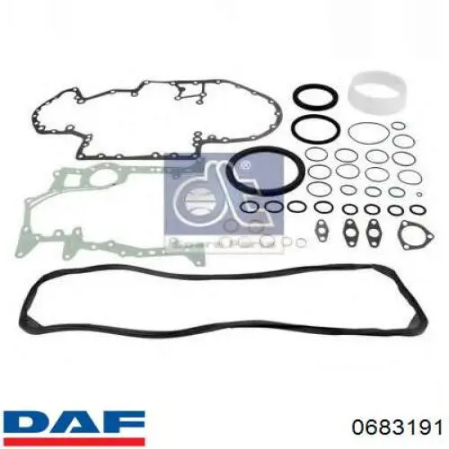0683191 DAF Комплект прокладок двигателя, нижний