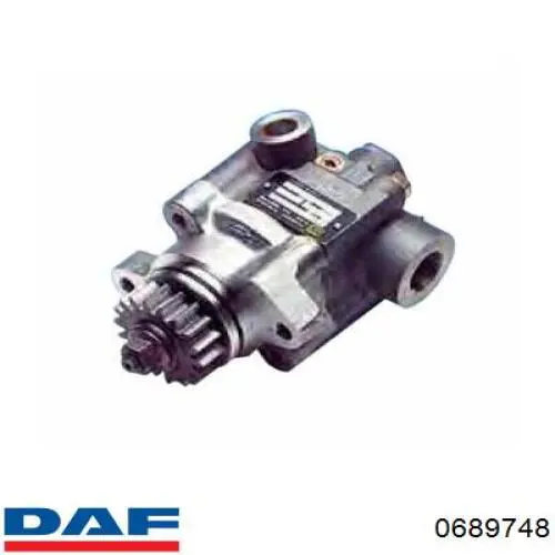 0689748 DAF Сайлентблок реактивной тяги задний