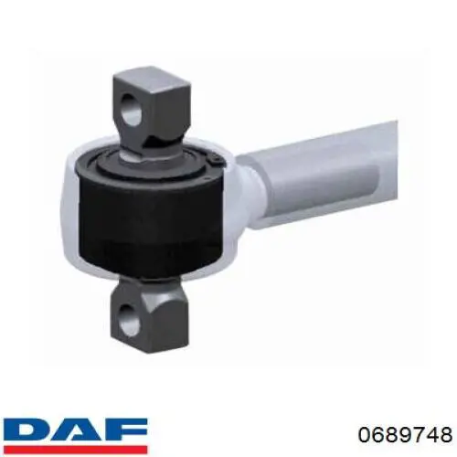 Сайлентблок реактивной тяги задний DAF 0689748 цена, от 20.61 USD