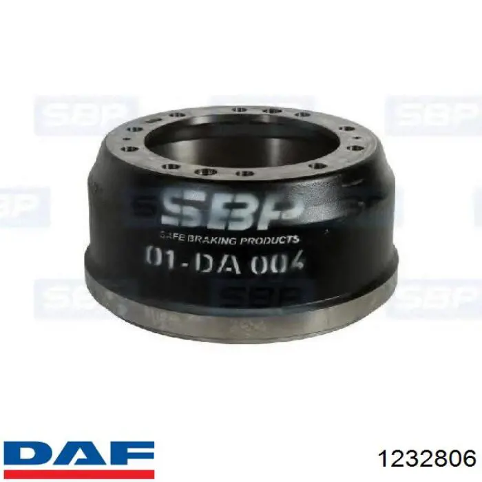 1232806 DAF Тормозной барабан