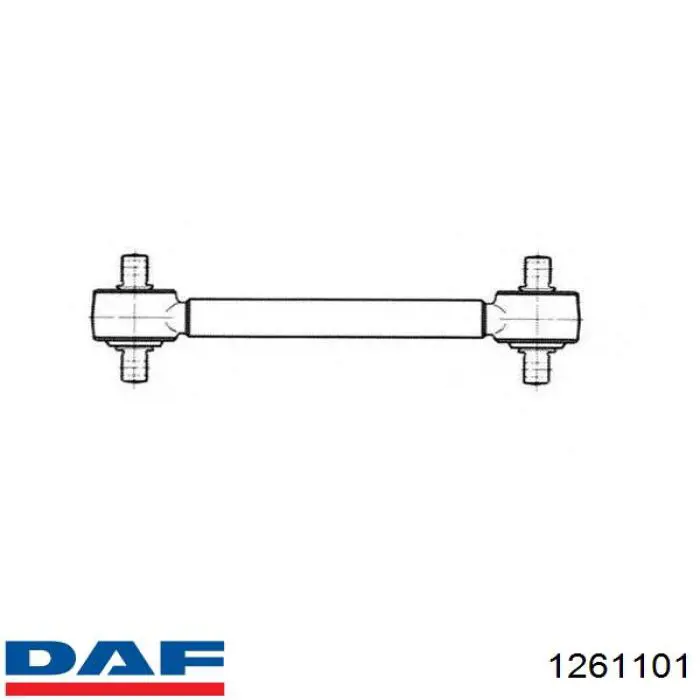 Тяга продольная задней подвески DAF 1261101 цена, от 196.97 USD