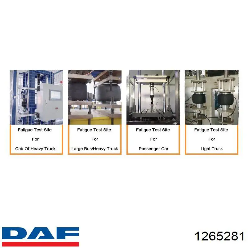 Амортизатор кабины (TRUCK) DAF 1265281 цена, от 96.46 USD