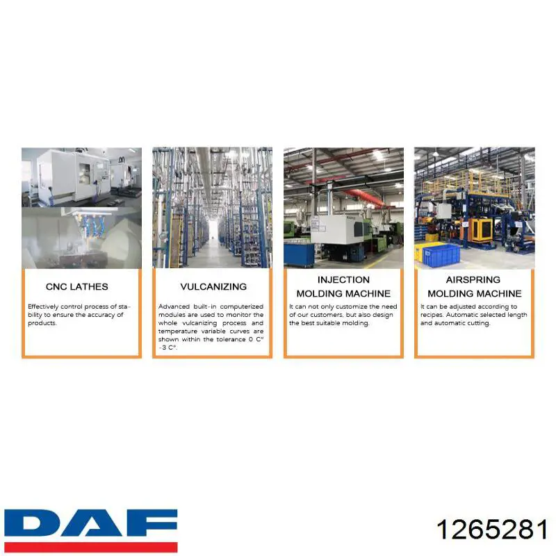 Купить 1265281 DAF Амортизатор кабины
