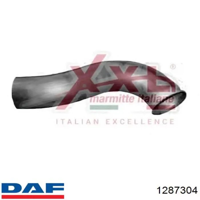 1287304 DAF Выхлопная труба