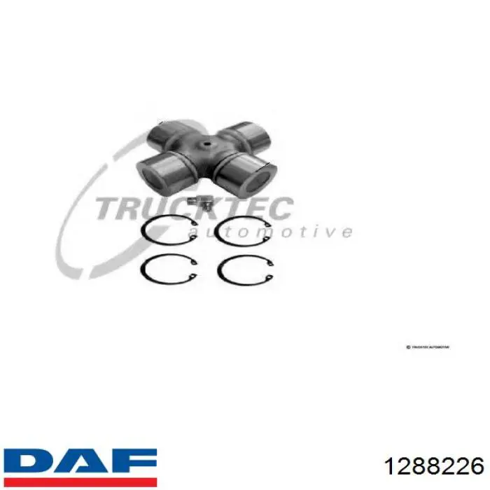 Крестовина карданного вала заднего 1288226 DAF