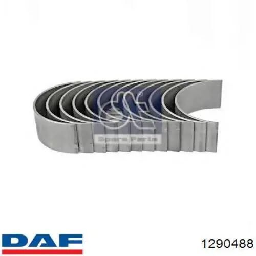 1290488 DAF вкладыши коленвала шатунные, комплект, стандарт (std)