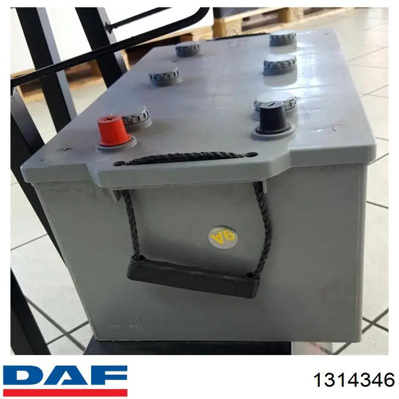 Аккумулятор автомобильный DAF 1314346 цена, от 342.61 USD