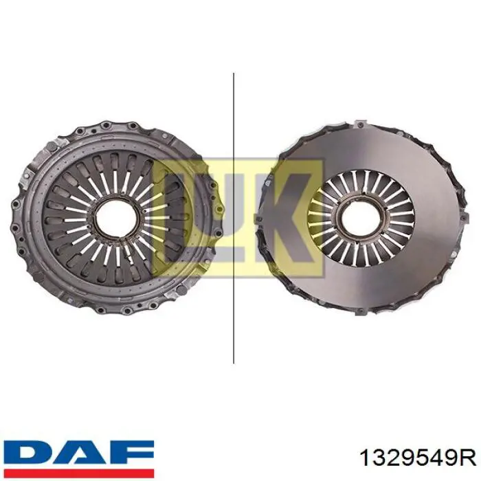 Лепестковая корзина сцепления DAF 1329549R цена, от 334.49 USD