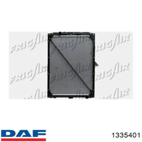 Купить 1335401 DAF Радиатор печки