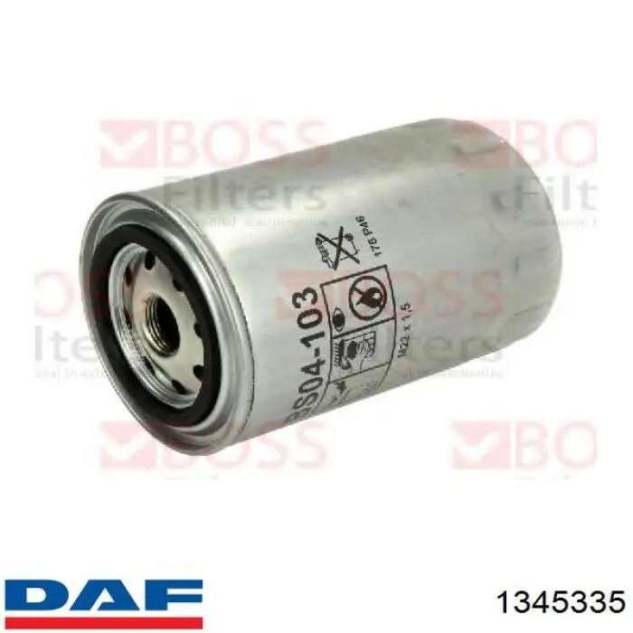 Фильтр тонкой очистки топлива DAF 1345335 цена, от 13.15 USD