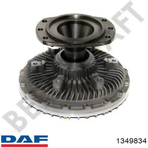1349834 DAF Гидромуфта привода вентилятора