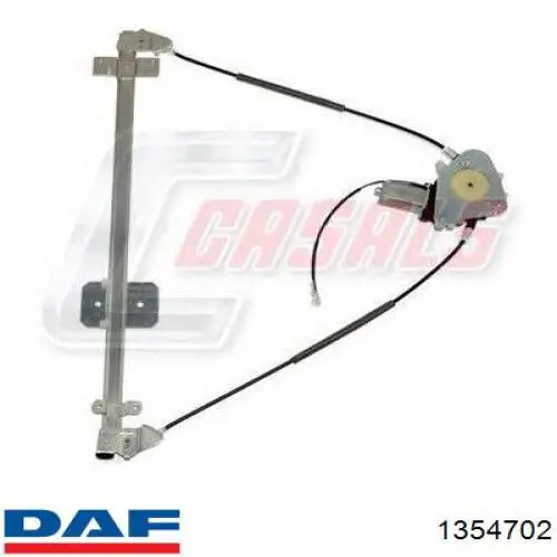 1354702 DAF Механизм стеклоподъемника передней левой двери