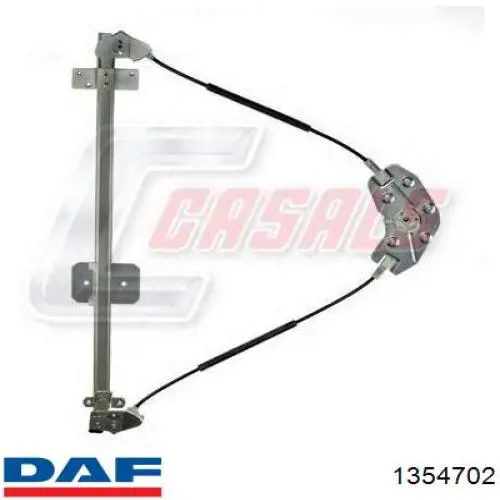 Механизм стеклоподъемника водительской двери DAF 1354702 цена, от 105.73 USD