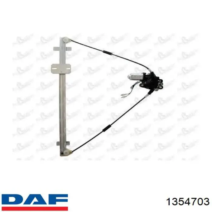 1354703 DAF механизм стеклоподъемника двери передней правой