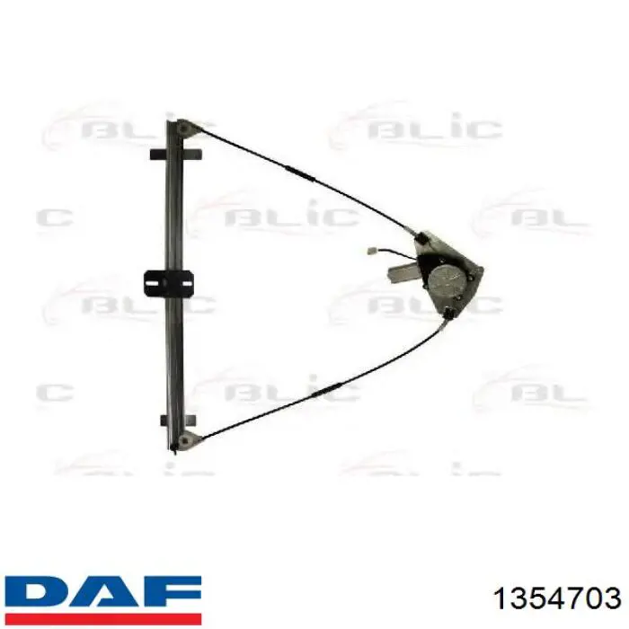 Стеклоподъемник передней правой двери 1354703 DAF