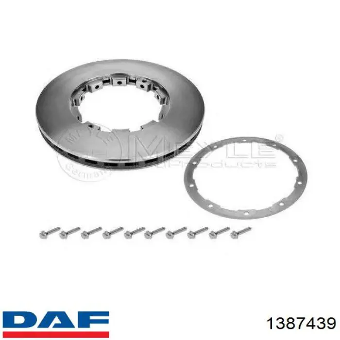 Купить 1387439 DAF Ротор тормозной