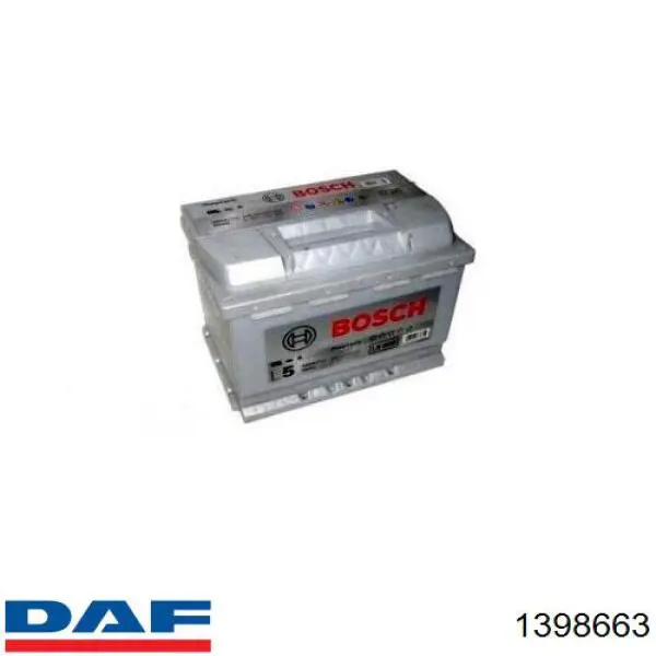 1398663 DAF Аккумуляторная батарея