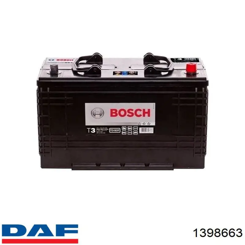 Купить 1398663 DAF Батарея аккумуляторная