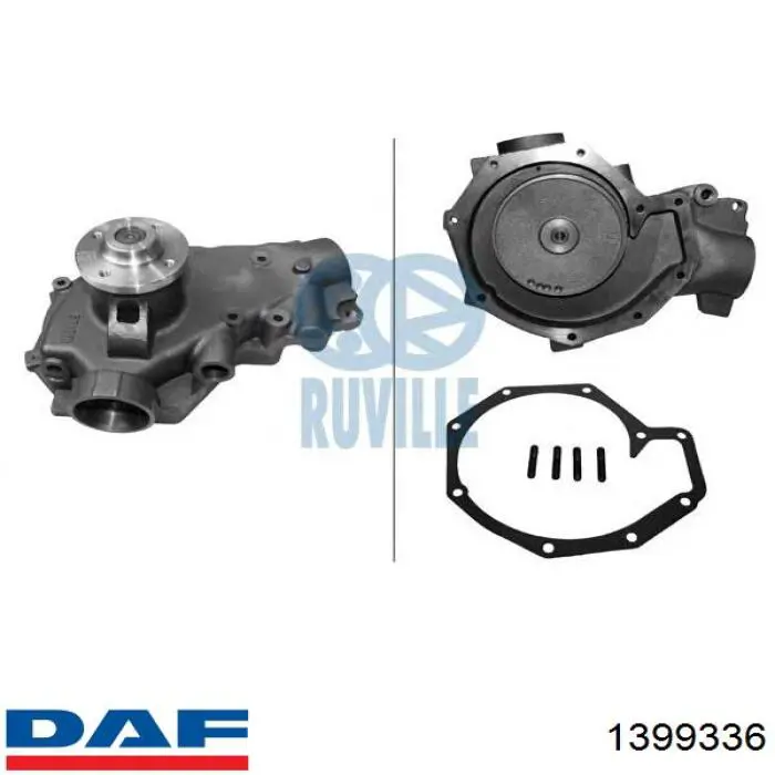 Купить 1399336 DAF Насос охлаждения