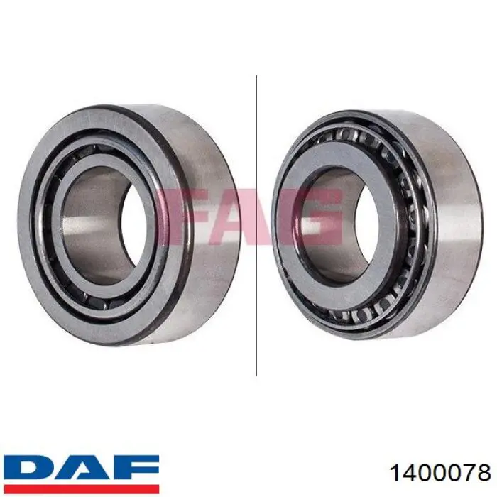 1400078 DAF Подшипник задней ступицы внешний