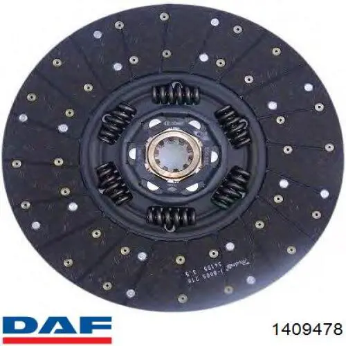 1409478 DAF диск сцепления