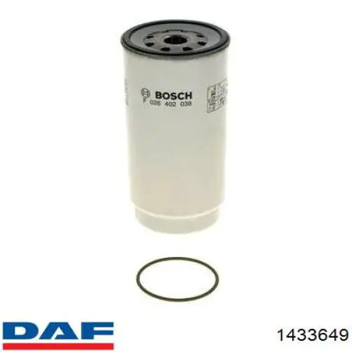 Фильтр тонкой очистки топлива DAF 1433649 цена, от 42.74 USD