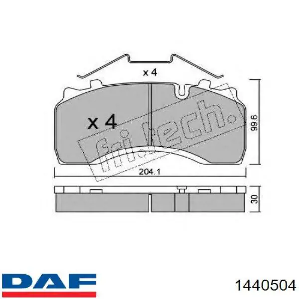 Купить BCV29142TK Beral Колодки тормозные