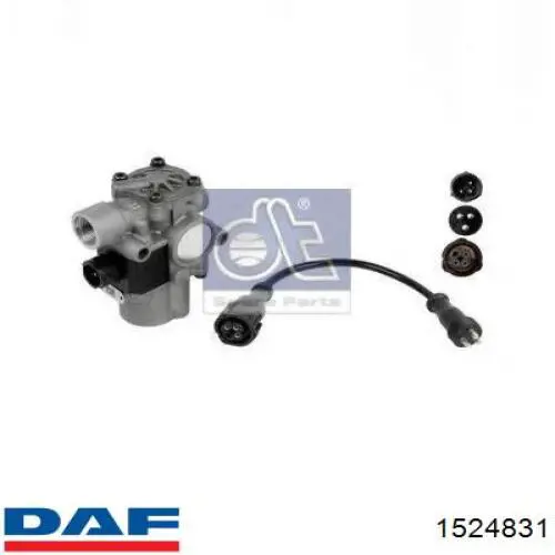 1524831 DAF módulo de direção (centralina eletrônica ABS)