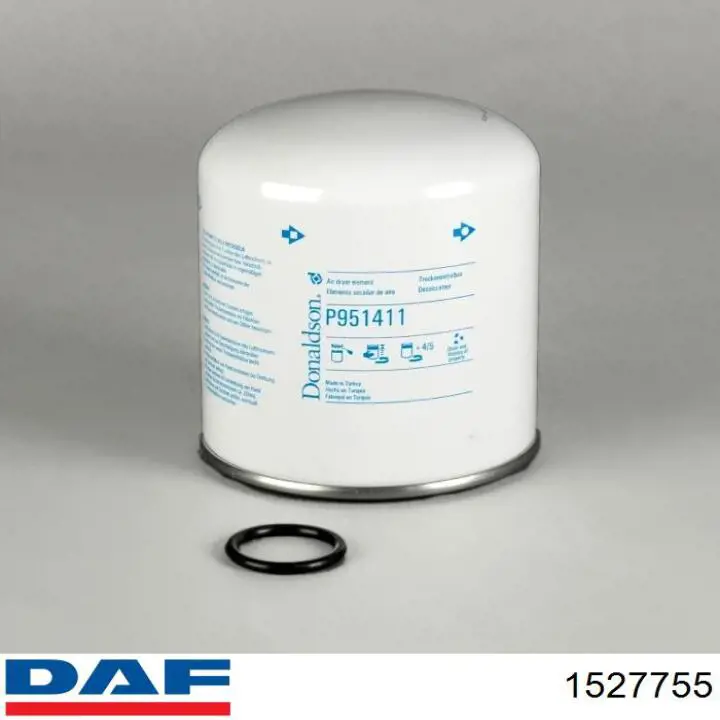 1527755 DAF Фильтр осушителя воздуха (влагомаслоотделителя) (TRUCK)