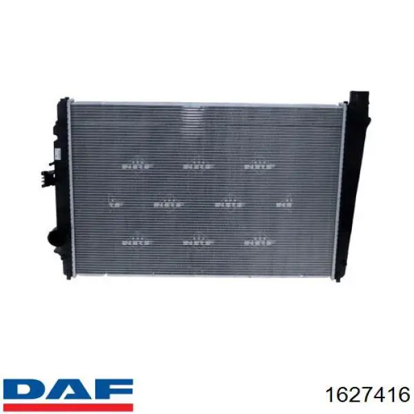 1627416 DAF Радиатор основной