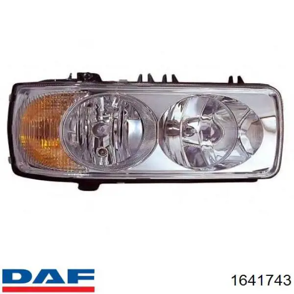 Фара правая 1641743 DAF