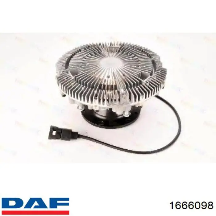 Вискозная муфта DAF 1666098 цена, от 395.88 USD
