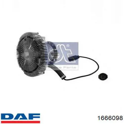 1666098 DAF Гидромуфта привода вентилятора