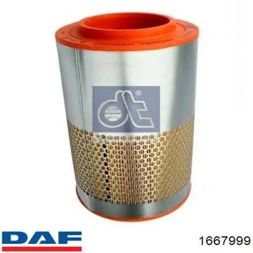 Воздушный фильтр 1667999 DAF