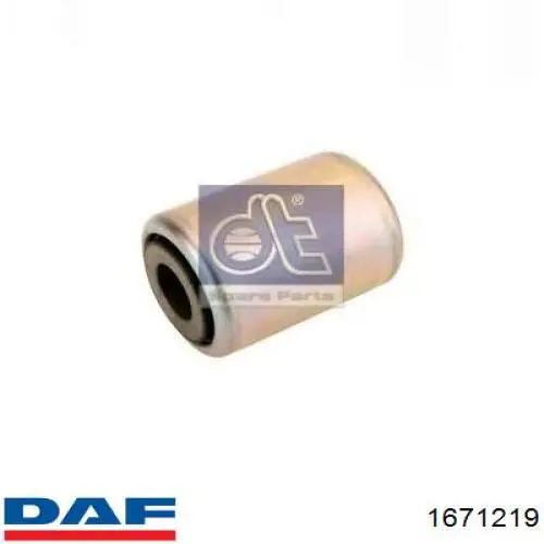 1671219 DAF Сайлентблок серьги рессоры