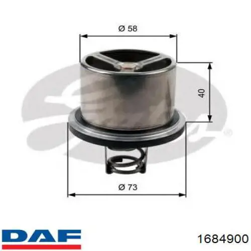1684900 DAF Авто термостат