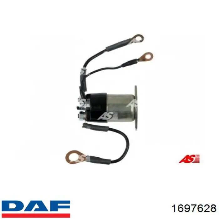 1697628 DAF relê retrator do motor de arranco