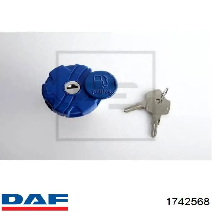 Крышка заливной горловины бака AD BLUE 1742568 DAF