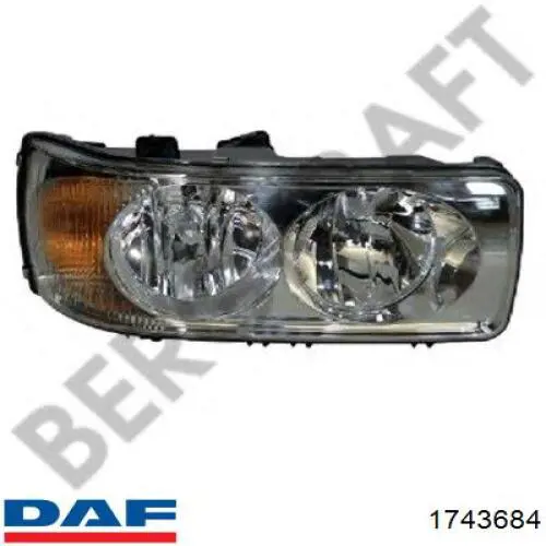 1743684 DAF Фара