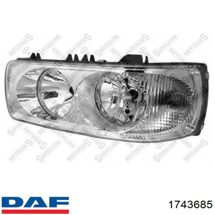Купить 1743685 DAF Фара основная правая